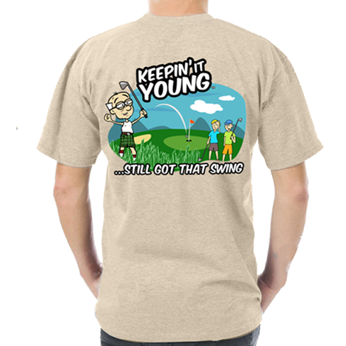 Keepin It Young Golf T-shirt